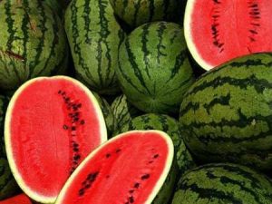 البطيخ الاحمر في المنام للعزباء