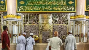 البكاء عند قبر الرسول في المنام