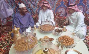 الاكل مع الحاكم في المنام