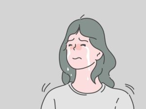 البكاء على شيء في المنام