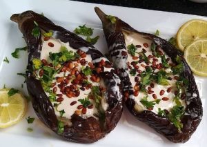 الباذنجان المطبوخ في المنام