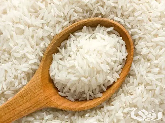 الارز في المنام غير مطبوخ