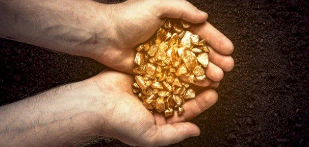 الحلم باستخراج الذهب